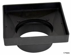 9 x 9 in. Hub Adapter in Black