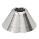 Wal-Rich Chrome 5/8 in. Metal Bell Escutcheon 