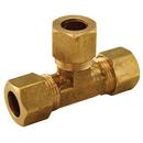 3/8 x 1/4 in. Compression Brass Reducing Tee