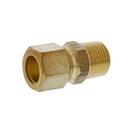 1/2 x 3/8 in. Compression x MIP Reducing Brass Connector