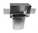 10 x 7 x 6 in. Stack Head Duct Wall Stack