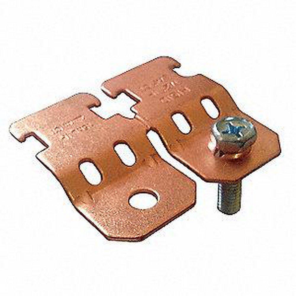 Greenfield Manufacturing Copper Plated Strut Pipe Clamp 