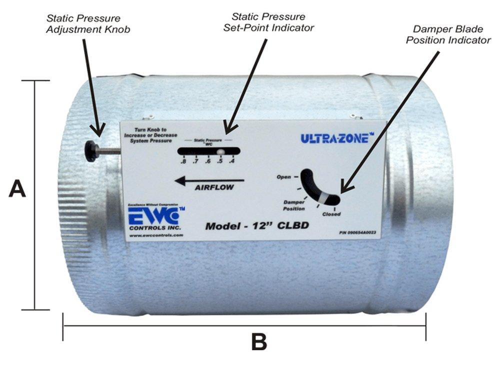 EWC Controls Bypass Damper 