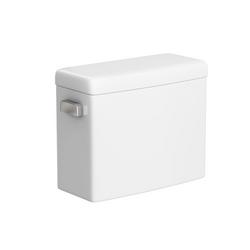 1.28 gpf Single Flush Toilet Tank with Left-Hand Trip Lever in White