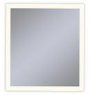 36 x 30 in. 2700K Anodized Aluminum Frameless Rectangle Mirror with Light Perimeter