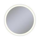30 in. 2700K Anodized Aluminum Frameless Round Mirror with Light Perimeter