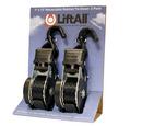 Lift-All&reg; Black 1 in. Retractable Ratchet 2 Pack 