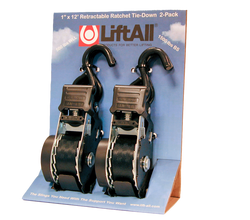 12 ft. x 1 in. Retractable Ratchet 2 Pack