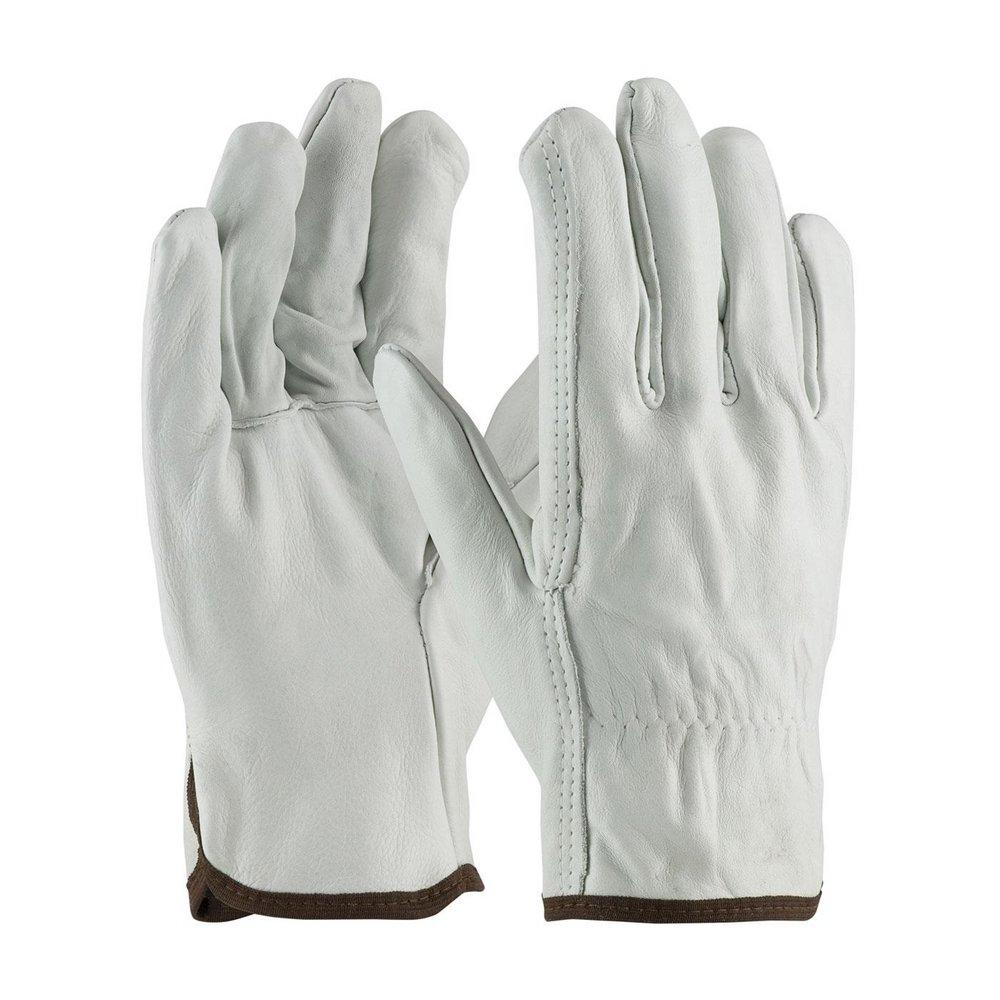 PIP&reg; Natural Top Grain Cowhide Leather Driver Gloves in Natural 