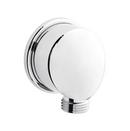 Round Water Supply Elbow for Hand Shower in Polished Chrome
