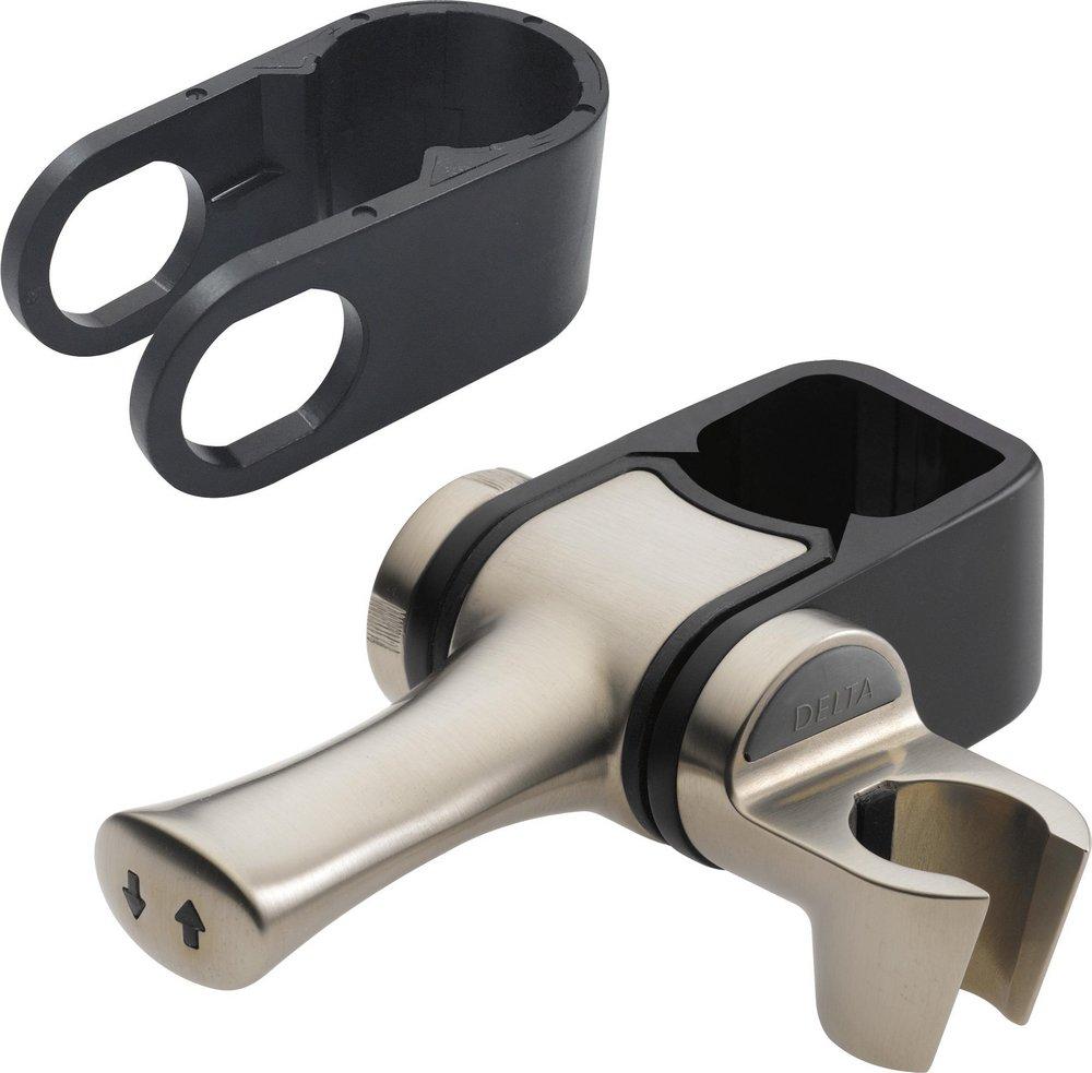 Delta Faucet Brilliance&reg; Stainless 1-1/2 x 1-1/4 in. Plastic Hand Shower Mount 
