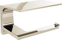 Wall Mount Toilet Tissue Holder in Polished Nickel