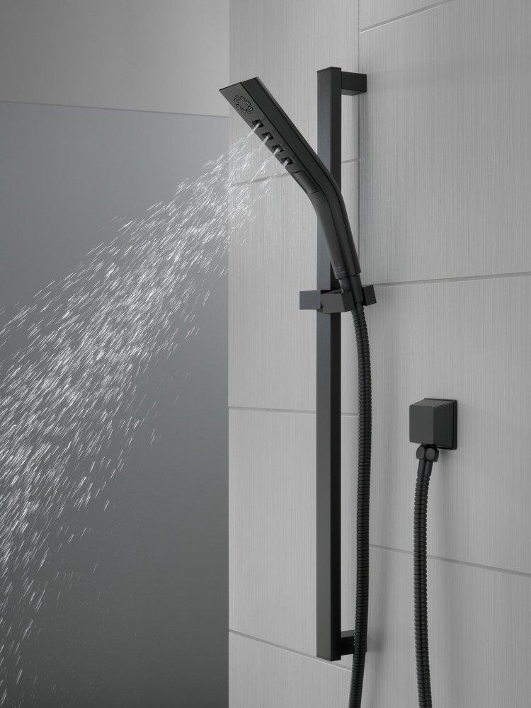 Delta Faucet Matte Black Multi Function Hand Shower 