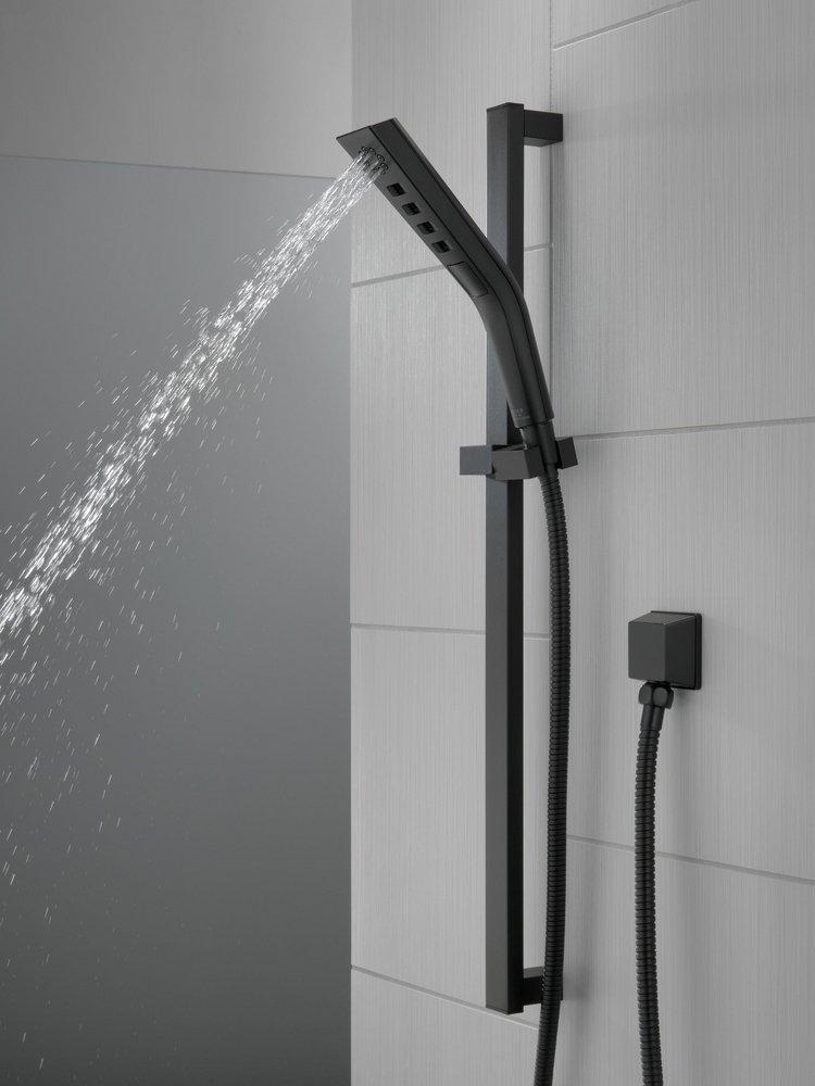 Delta Faucet Matte Black Multi Function Hand Shower 