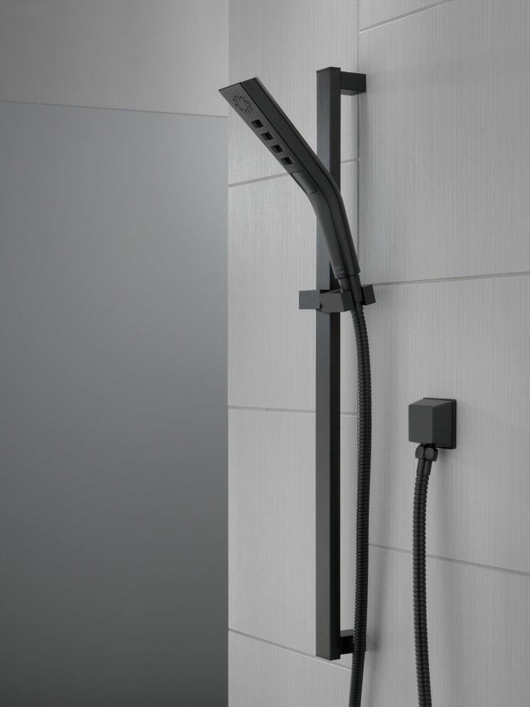 Delta Faucet Matte Black Multi Function Hand Shower 