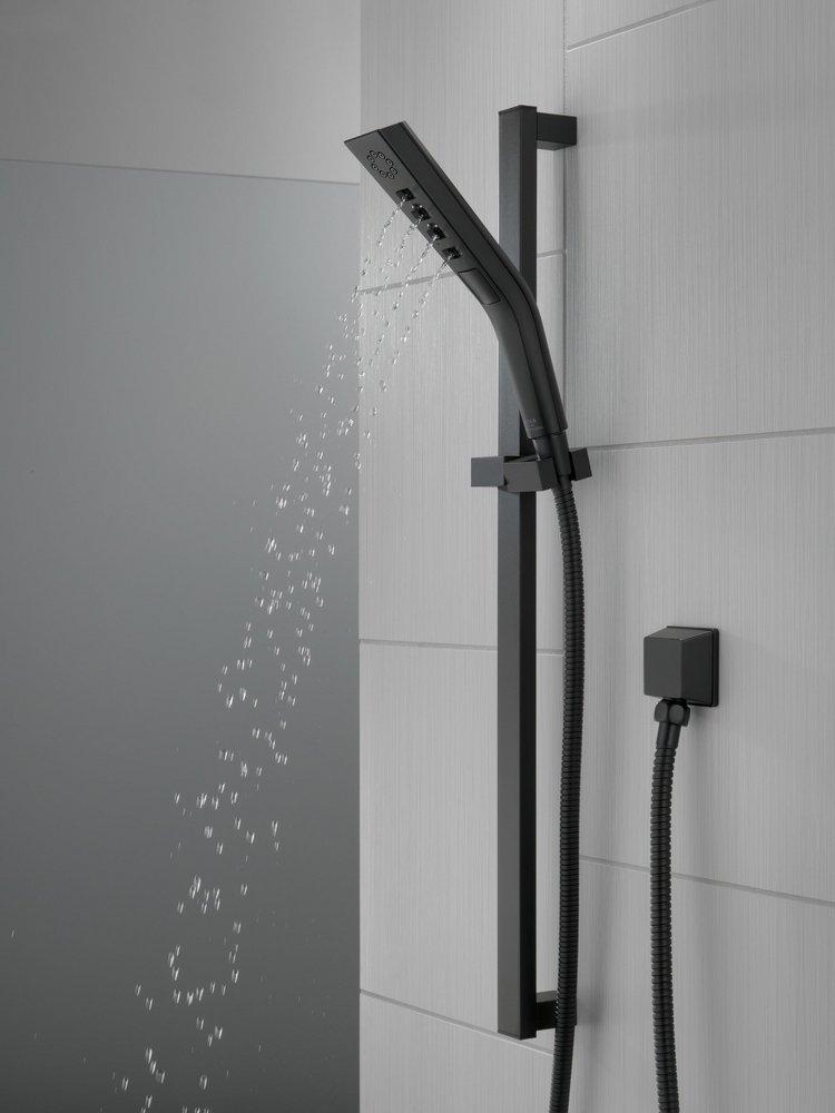 Delta Faucet Matte Black Multi Function Hand Shower 