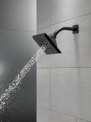Delta Faucet Matte Black Multi Function Showerhead 