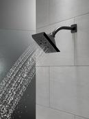 Delta Faucet Matte Black Multi Function Full Body, Full Spray with Massage, H2Okinetic&reg; PowerDrench&trade; Spray, Massage and Pause Showerhead 
