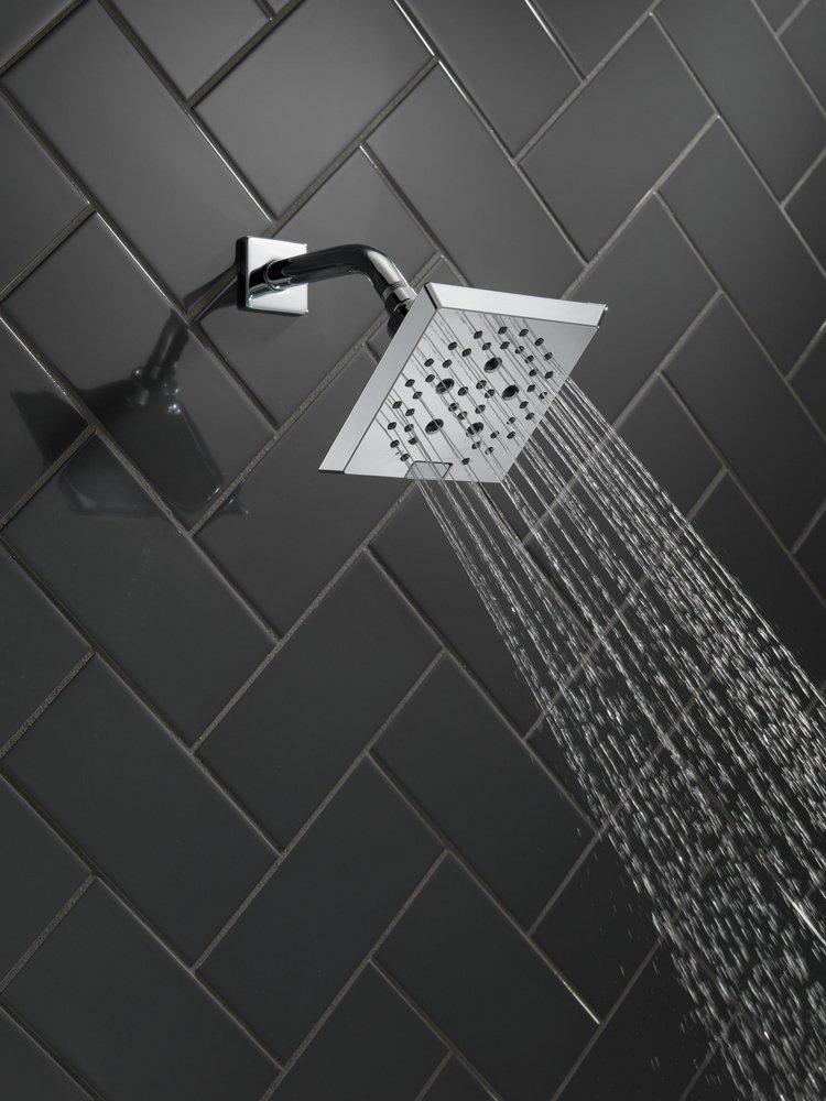 Delta Faucet Chrome Multi Function Full Body, Full Spray w/ Massage, H2Okinetic&reg;, Massage and Pause Showerhead 