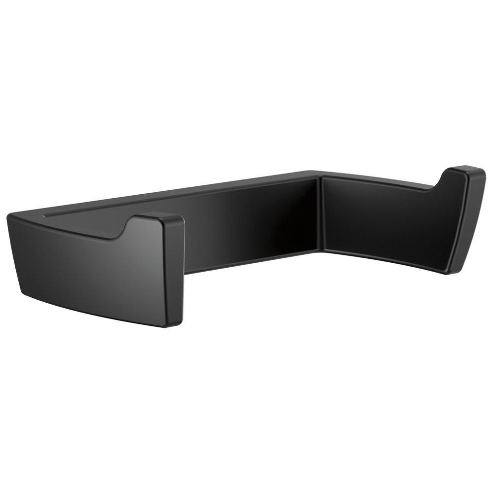 Brizo Matte Black 2-Hook Robe Hook 