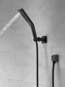 Delta Faucet Matte Black Multi Function Hand Shower 