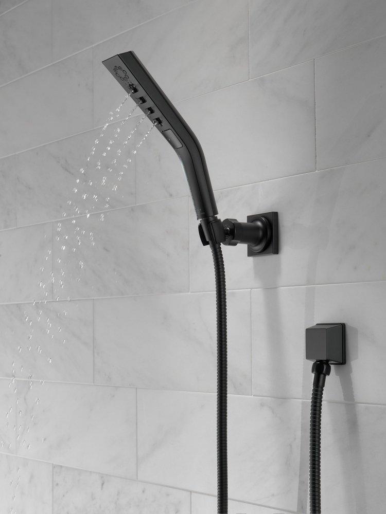 Delta Faucet Matte Black Multi Function Hand Shower 