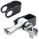 Delta Faucet Chrome 1-1/2 x 1-1/4 in. Plastic Hand Shower Mount 