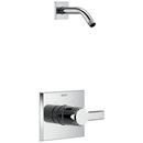 Single Handle Shower Faucet in Polished Chrome