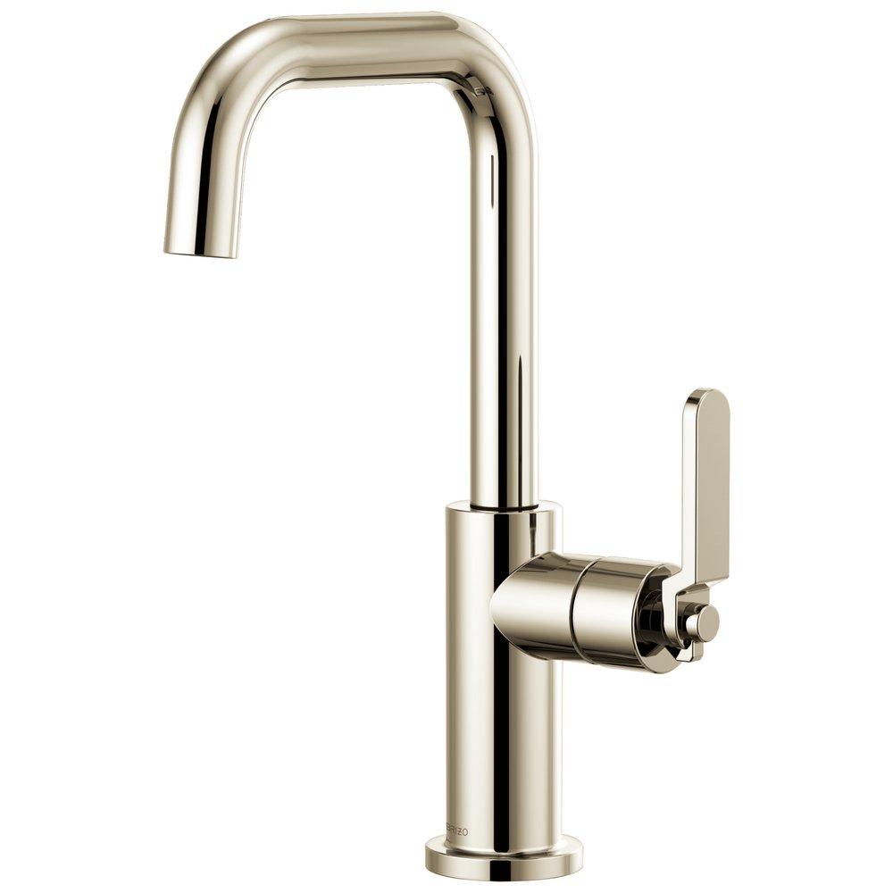 Brizo Polished Nickel Single Handle Lever Bar Faucet 