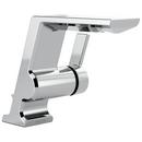 Single Handle Centerset Bathroom Sink Faucet with Metal Pop-Up Drain in Polished Chrome