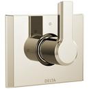 3-Function 2-Port Diverter Trim with Single Lever Handle in Polished Nickel