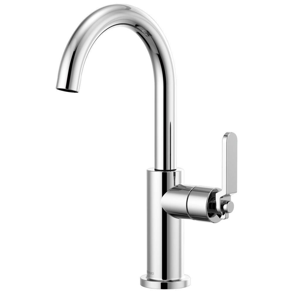Brizo Chrome Single Handle Lever Handle Bar Faucet 