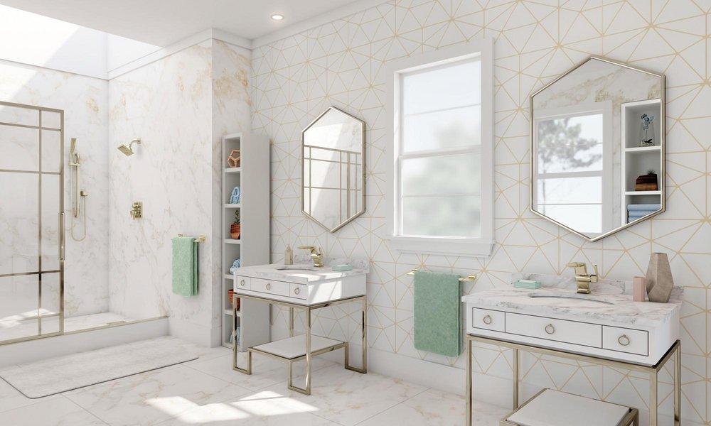 Delta Faucet Polished Nickel 18 in. Towel Bar 