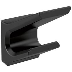 2-Hook Robe Hook in Matte Black