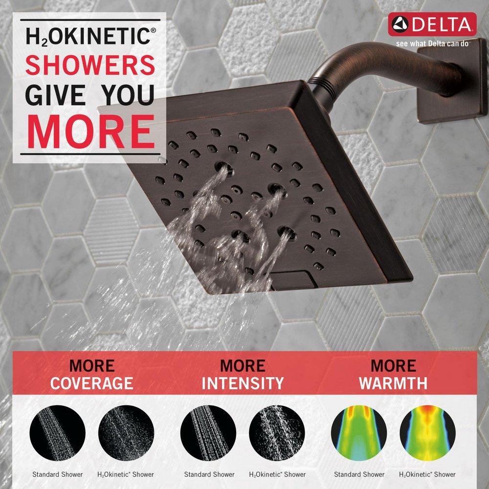 Delta Faucet Venetian Bronze Multi Function Showerhead 