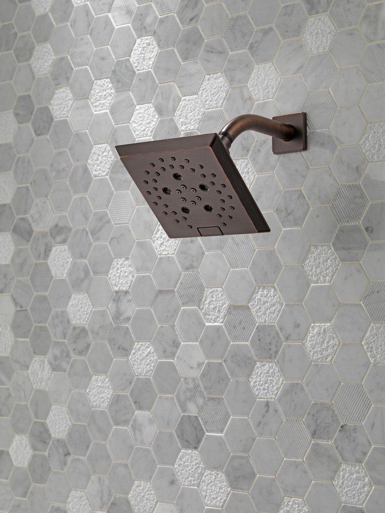 Delta Faucet Venetian Bronze Multi Function Showerhead 