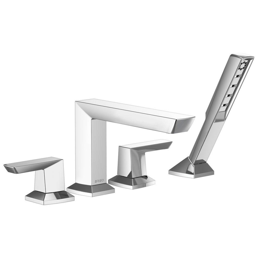 Brizo Chrome Two Handle Roman Tub Faucet 