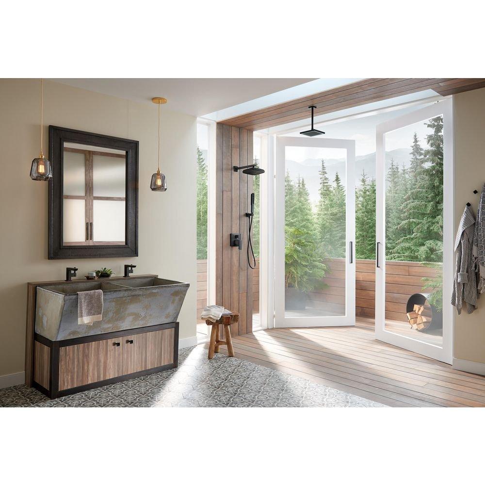 Brizo Matte Black Single Function Full Showerhead 