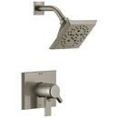 Monitor 17 Series 1.75 gpm Pressure Balance H2O Kinetic Shower Faucet Trim in Brilliance Stainless