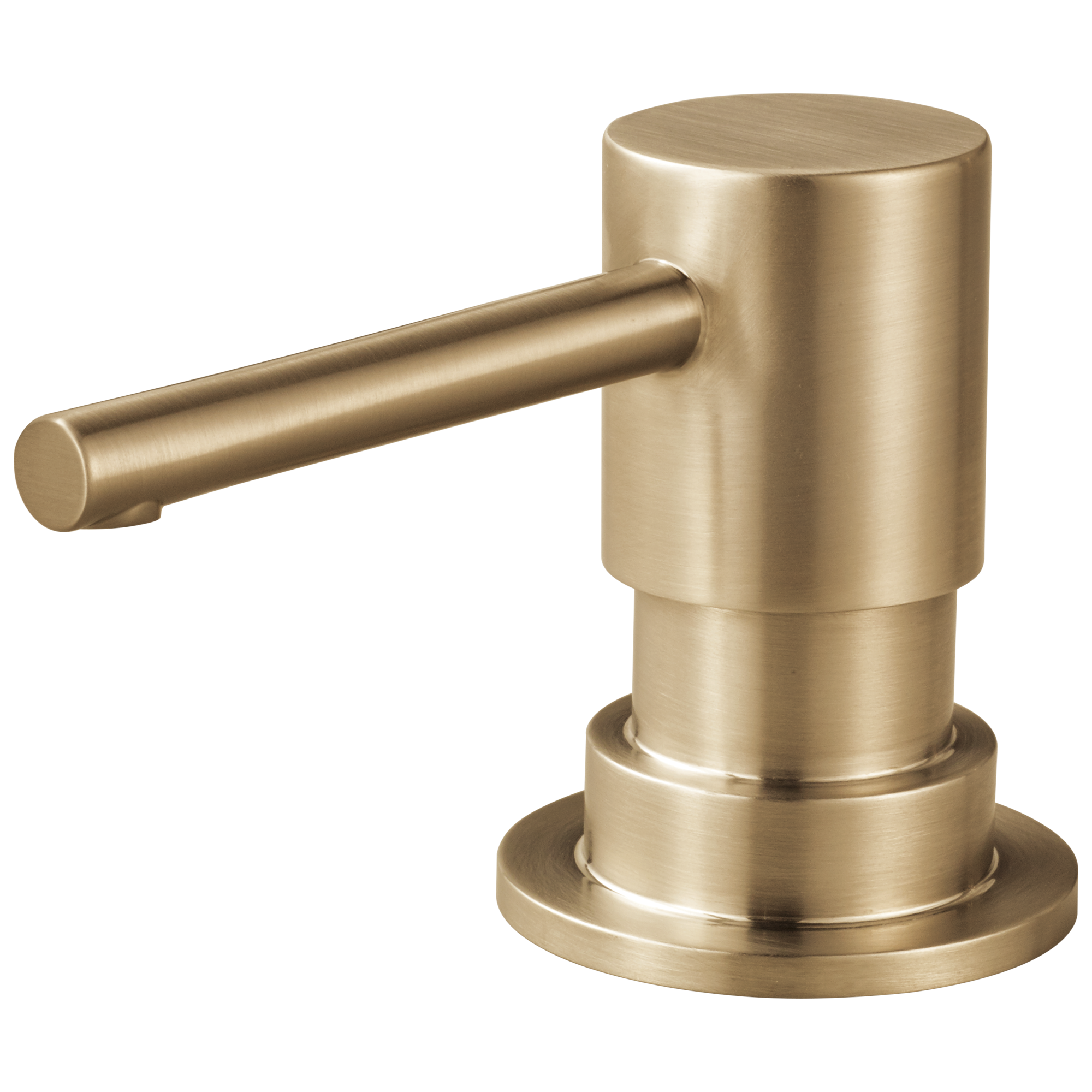 Brizo Luxe Gold 2-3/4 in. 13 oz. Kitchen Soap Dispenser 
