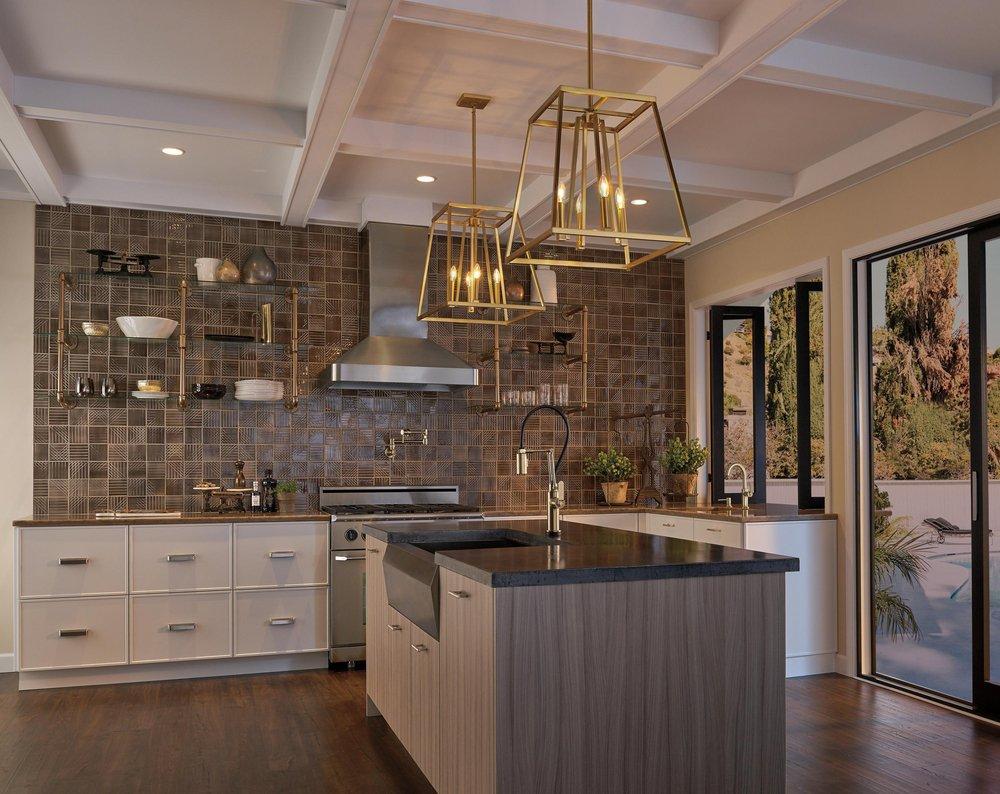 Brizo Luxe Gold 2-3/4 in. 13 oz. Kitchen Soap Dispenser 