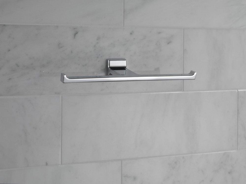 Delta Faucet Chrome Wall Mount Toilet Tissue Holder 