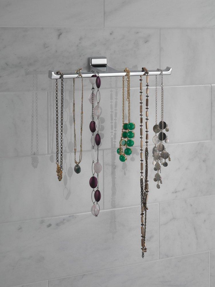 Delta Faucet Chrome Wall Mount Toilet Tissue Holder 