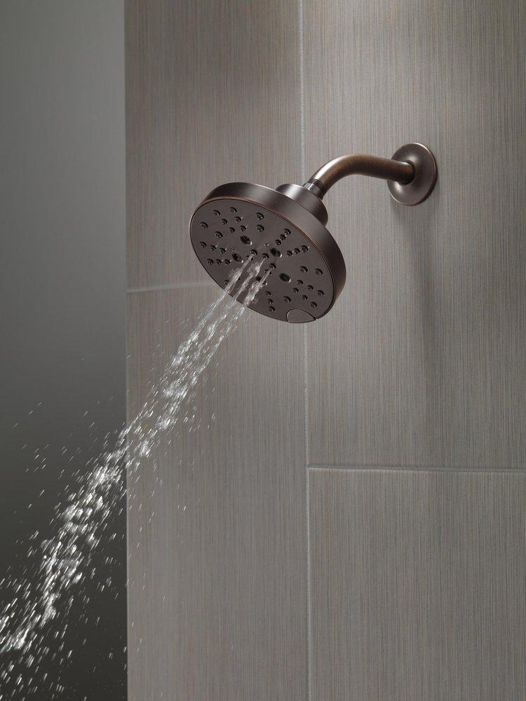 Delta Faucet Venetian Bronze Multi Function Full Body, Full Spray with Massage, H2Okinetic&reg;, Massage and Pause Showerhead 