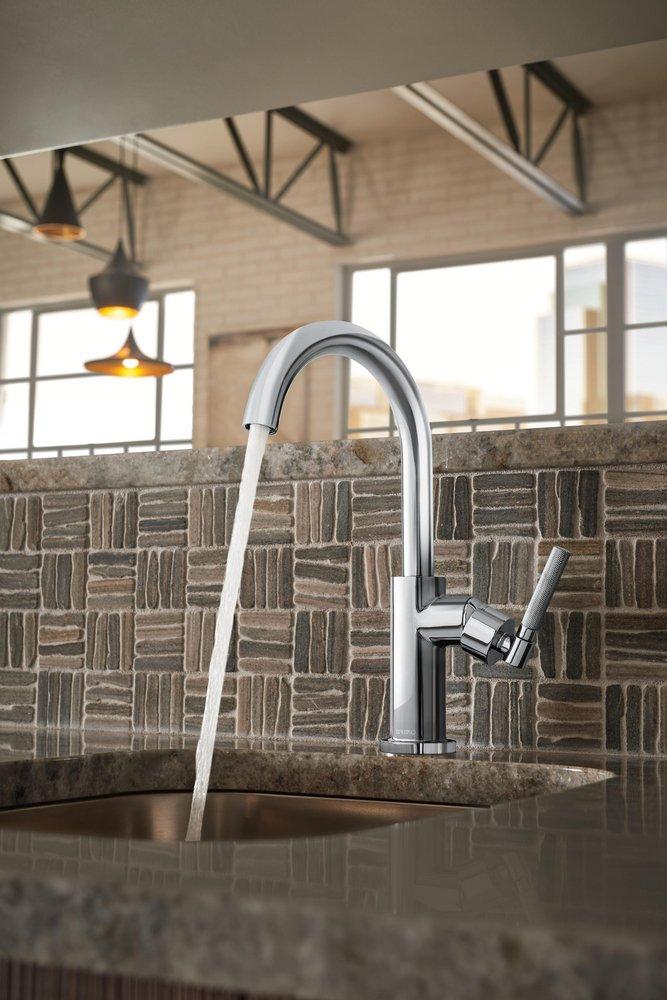 Brizo Chrome Single Handle Lever Handle Bar Faucet 