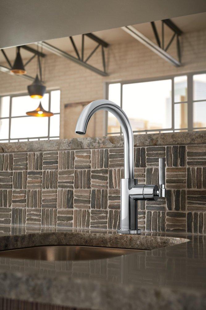 Brizo Chrome Single Handle Lever Handle Bar Faucet 