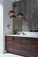 Brizo Matte Black 8 in. Towel Bar 