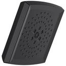 Brizo Matte Black Multi Function H2Okinetic&reg;, Full Body, Massaging and Pause Showerhead 