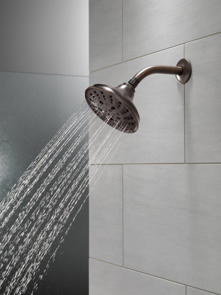 Delta Faucet Venetian Bronze Multi Function Full Body, Full Spray with Massage, H2Okinetic&reg;, Massage and Pause Showerhead 