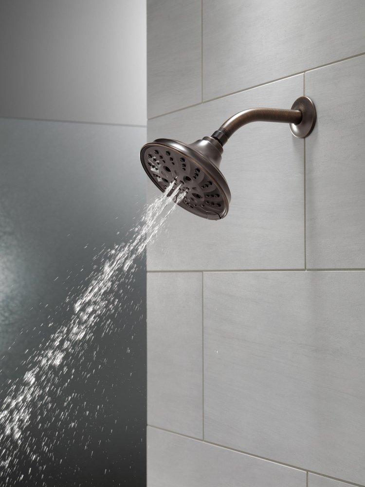 Delta Faucet Venetian Bronze Multi Function Full Body, Full Spray with Massage, H2Okinetic&reg;, Massage and Pause Showerhead 